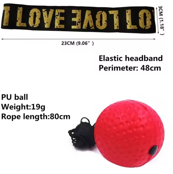 Punching Ball Head-mounted Fighting Speed Sanda Training Boxing Reflex Ball Home Fitness Exercise Boxing Equipment Accessories