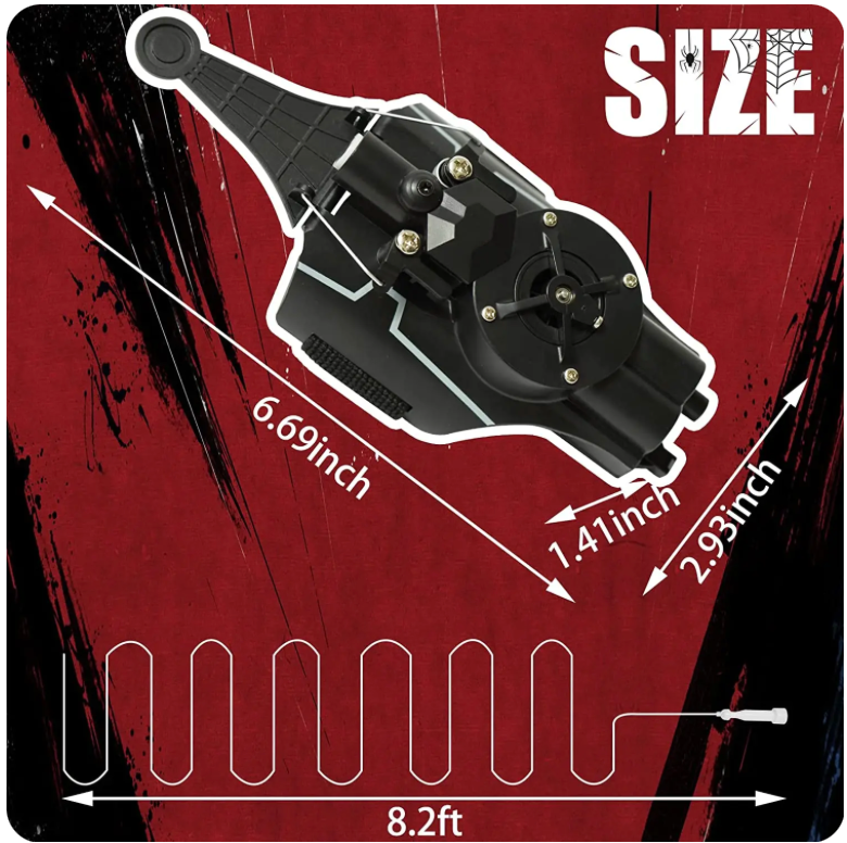 spider man cosplay wrist web launcher