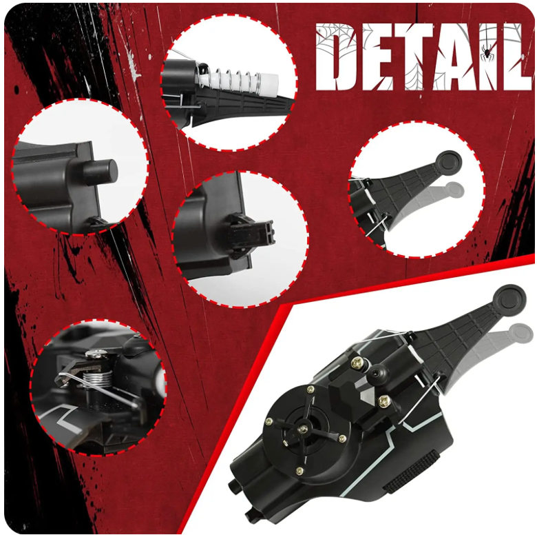 spider man cosplay wrist web launcher